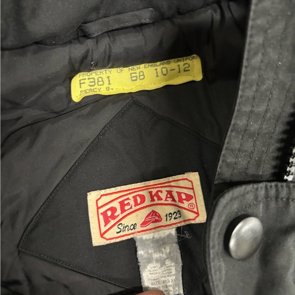 Vintage Red kap security officer workwear heavy utility winter outdoors jacket - Picture 2 of 8